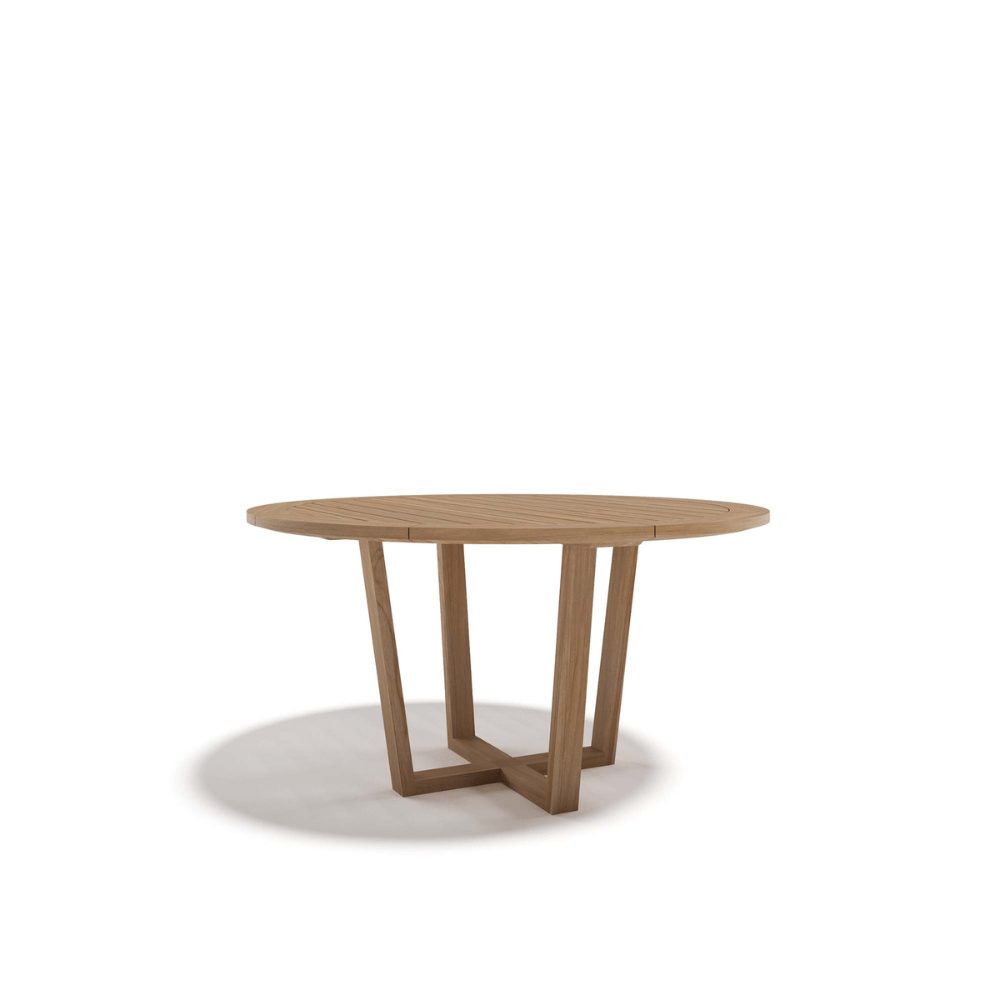 Premium Round Teak Dining Table Ø150cm | Atmosphera Desert Round Table PF.OUT.DE.TA