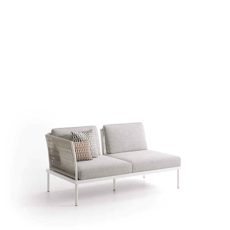 Woven Rope Outdoor Modular Corner Sofa | Atmosphera Flash Left Module PF.OUT.FSH.2SX