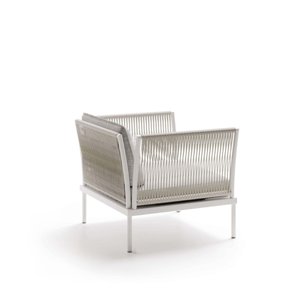 Modern Woven Outdoor Armchair | Atmosphera Flash Armchair PF.OUT.CXFS.POL