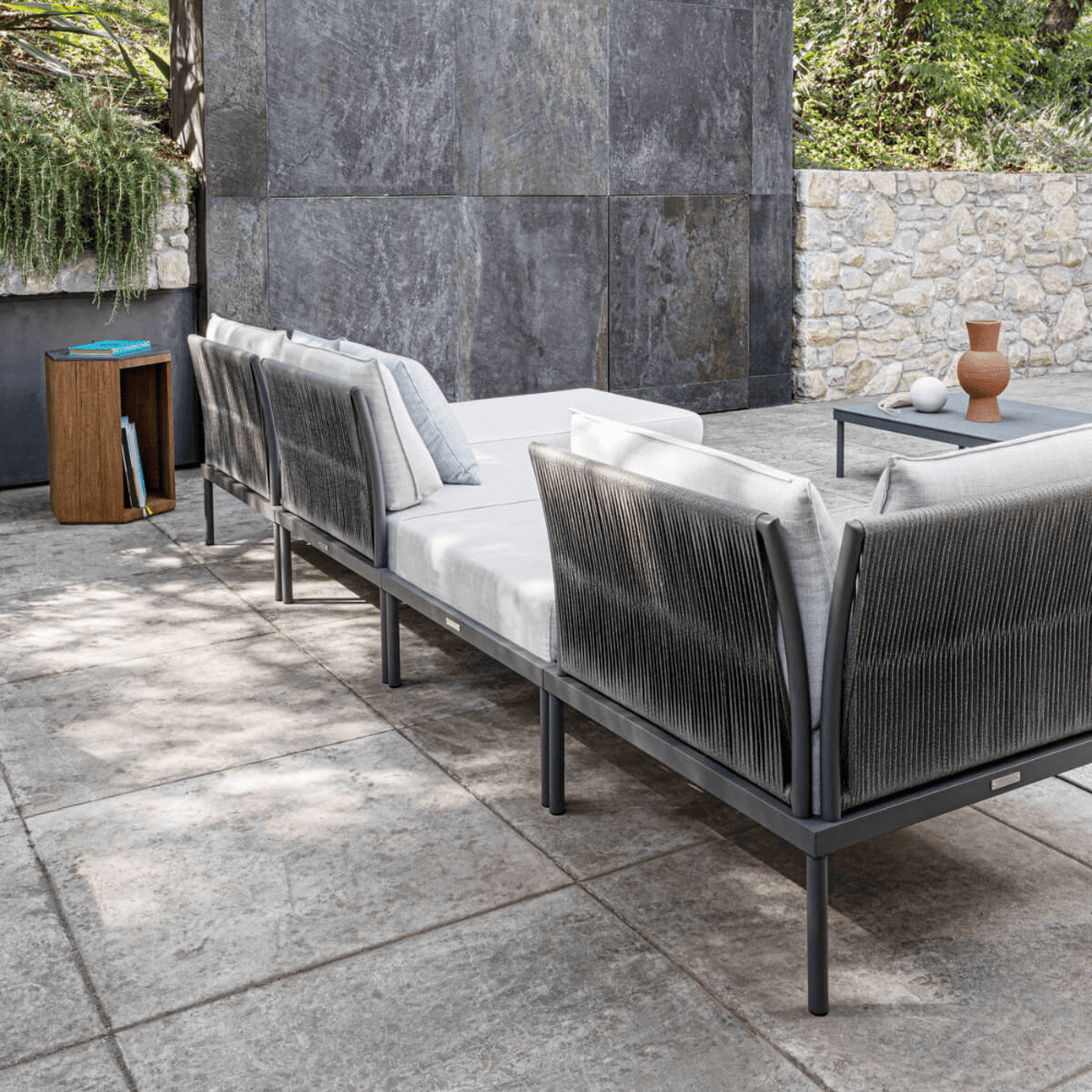 Woven Rope Outdoor Modular Corner Sofa | Atmosphera Flash Left Module PF.OUT.FSH.2SX