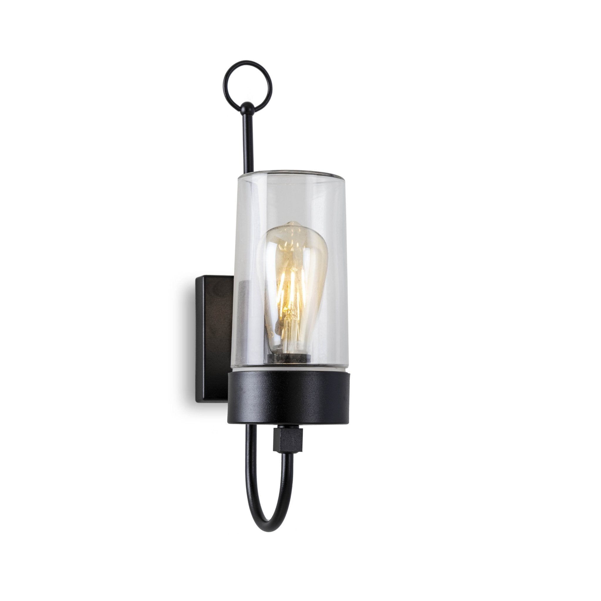 Brass Farmhouse Garden Wall Light IP44 | Moretti Luce Silindar 3355