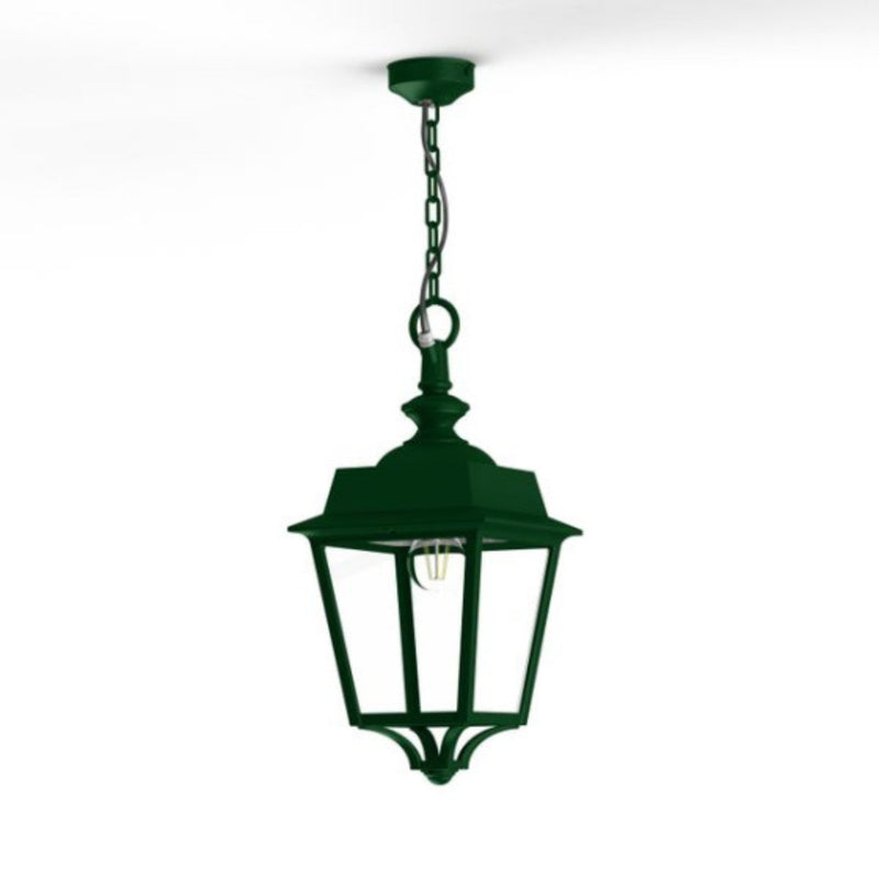 Classical Metal Garden Lantern Pendant IP65 | Roger Pradier Place des Vosges 1 Evolution M1
