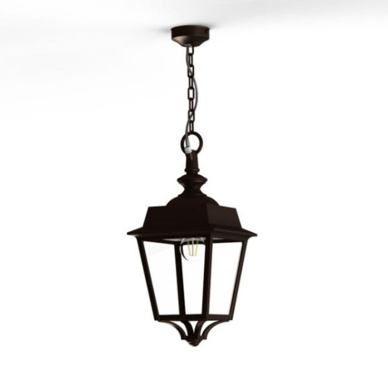 Classical Metal Garden Lantern Pendant IP65 | Roger Pradier Place des Vosges 1 Evolution M1