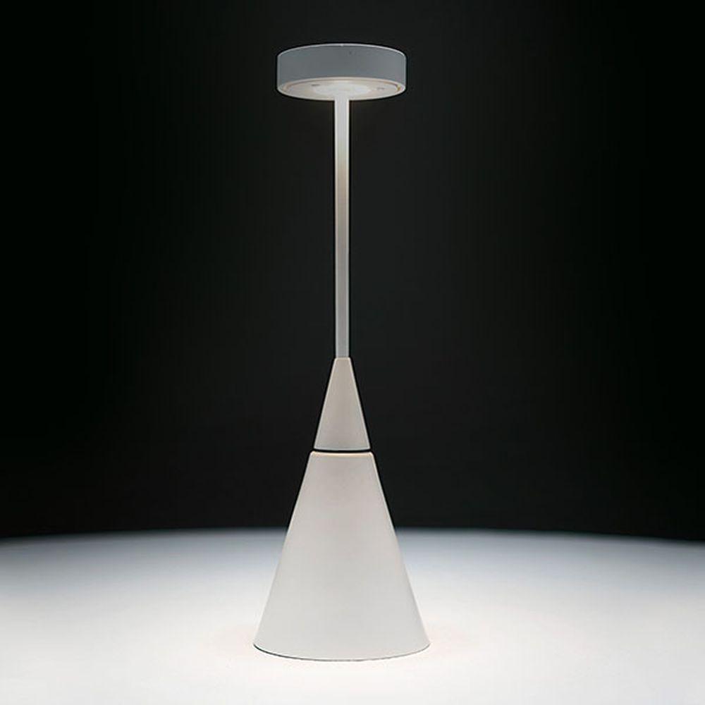 Cordless Modern Garden Table Lamp IP65 | Zava Luce Fenex Rechargeable Lamp
