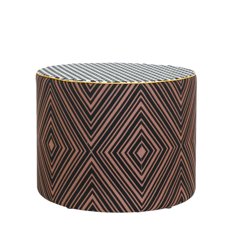 Decorative Garden Pouffe / Stool | Waterproof Outdoor Seating | Contardi Calybabu