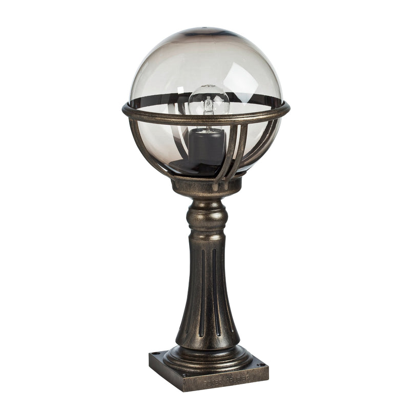 Exterior Metal Globe Bollard IP44 | Roger Pradier Boreal M7