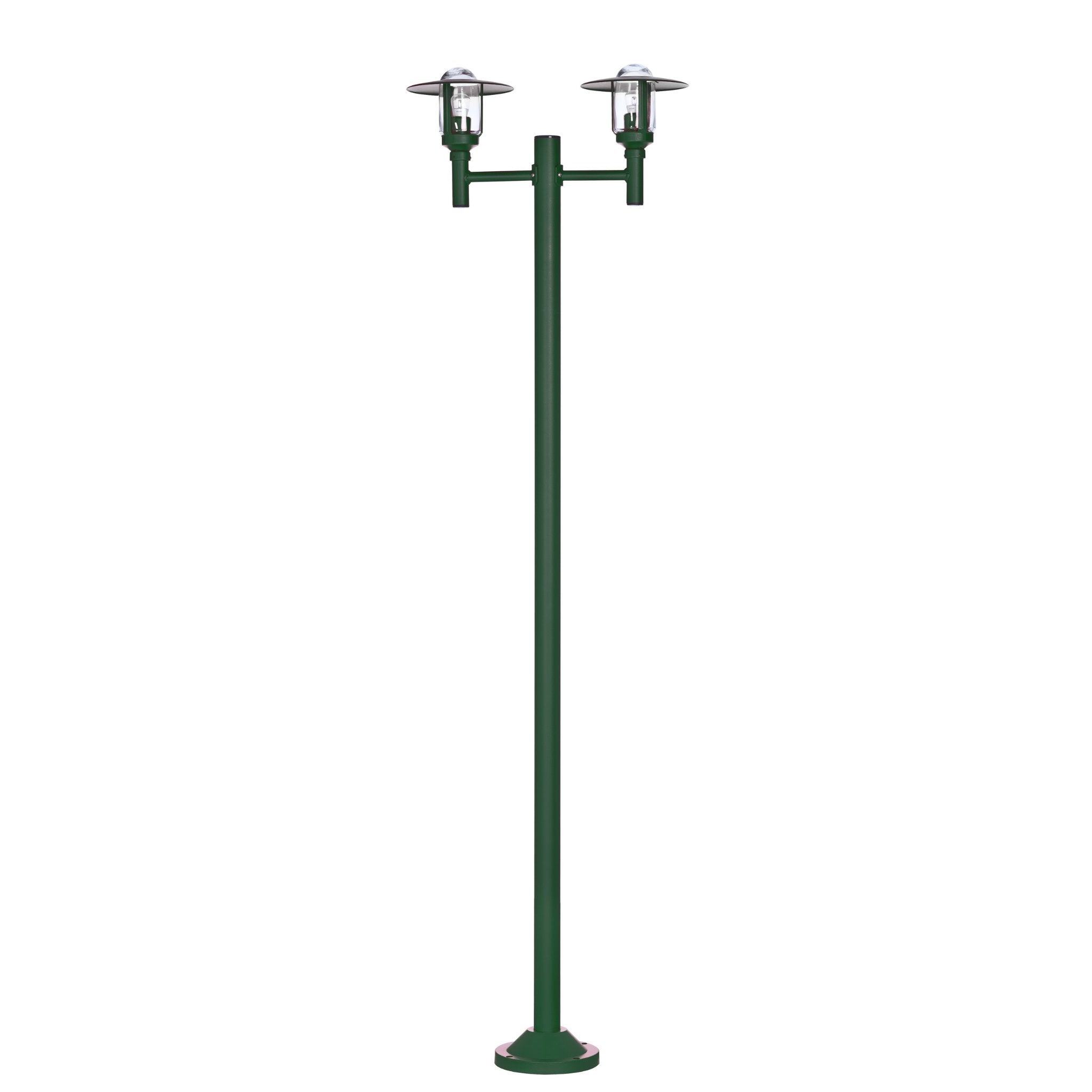 Farmhouse Double Light Outdoor Lamp Post IP44 | Roger Pradier Newpark M6