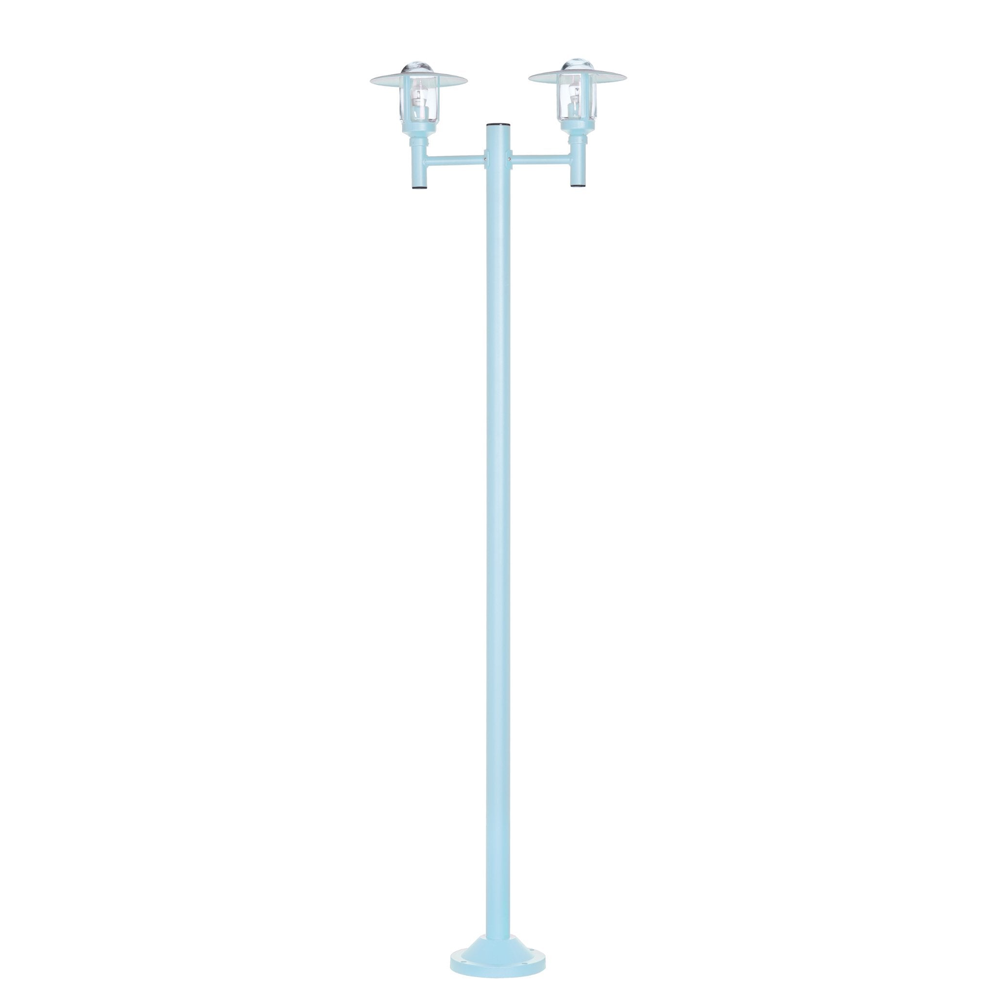 Farmhouse Double Light Outdoor Lamp Post IP44 | Roger Pradier Newpark M6