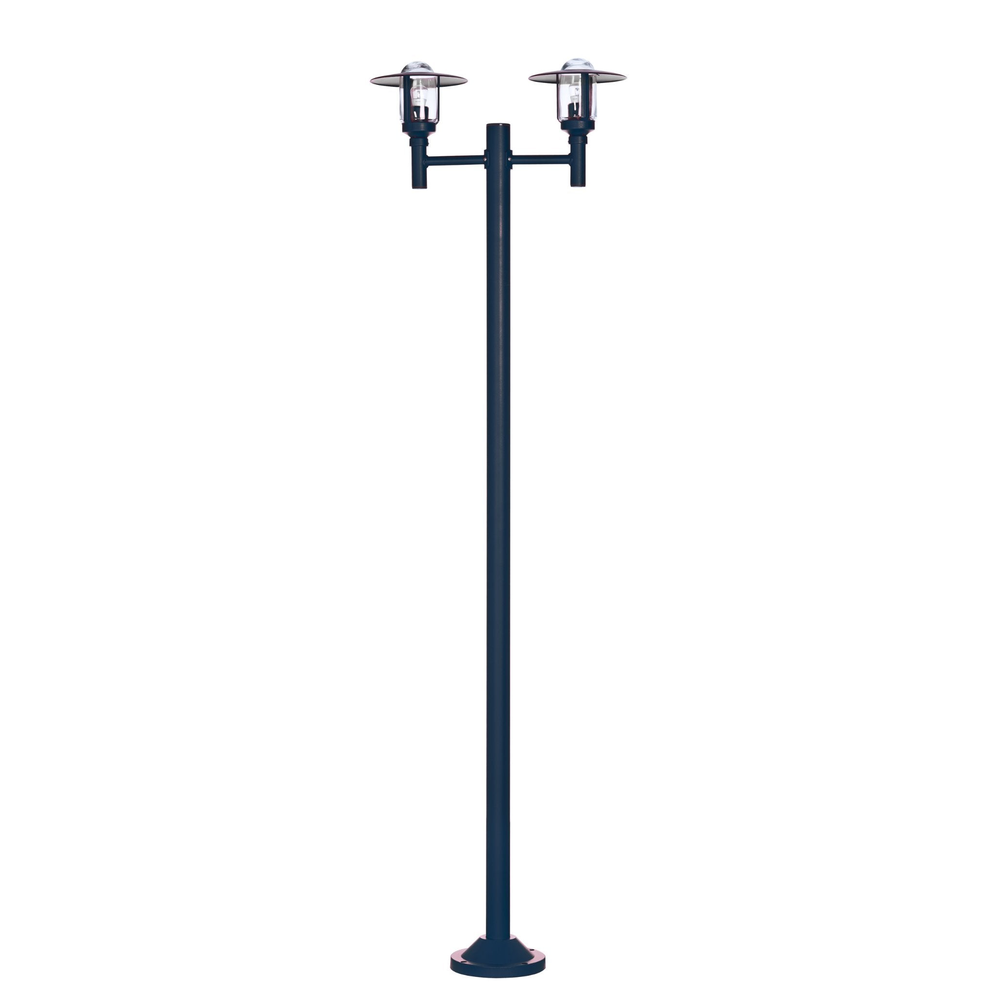 Farmhouse Double Light Outdoor Lamp Post IP44 | Roger Pradier Newpark M6
