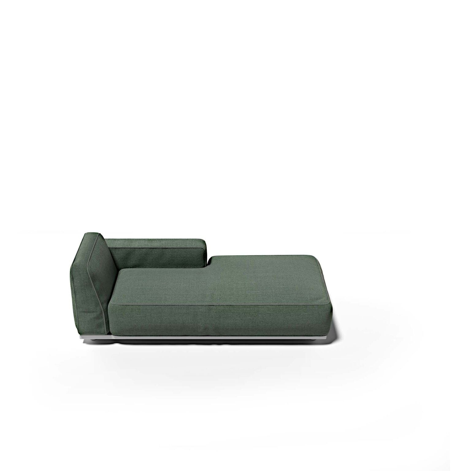 Premium Outdoor Fabric LH Chaise Lounge | Atmosphera Laguna .25 Module 26 PF.OUT.LA.MD26