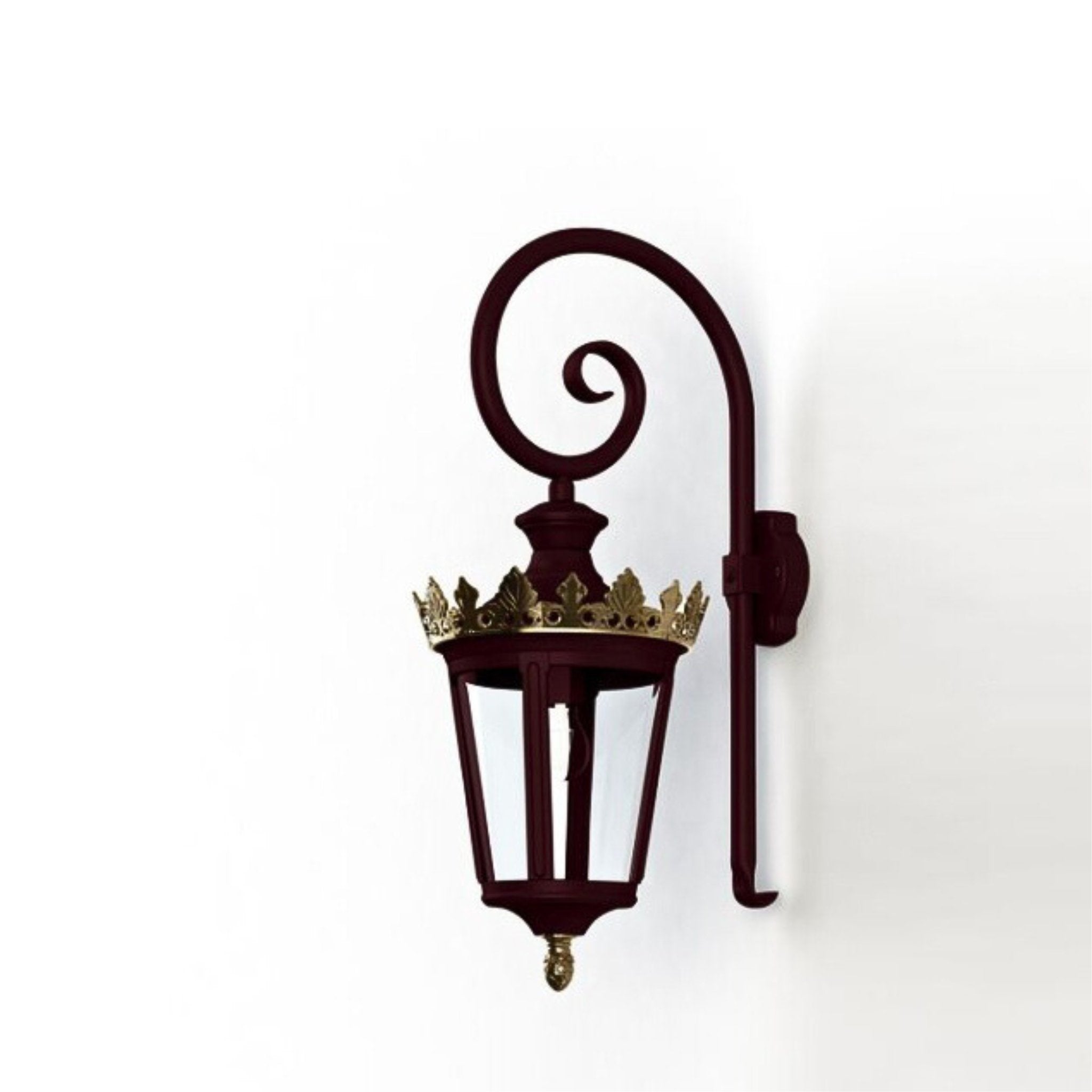 Large Ornate Garden Wall Lantern IP65 | Rodger Pradier Louvre M2