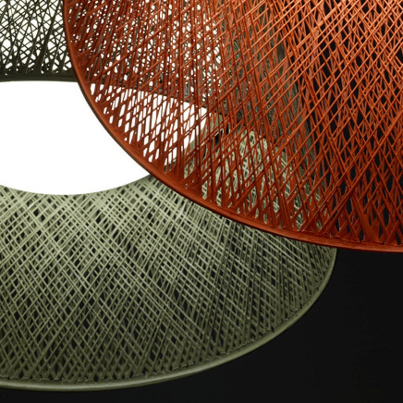 Large Woven Outdoor Ceiling Pendant IP65 | Vibia Wind 4072