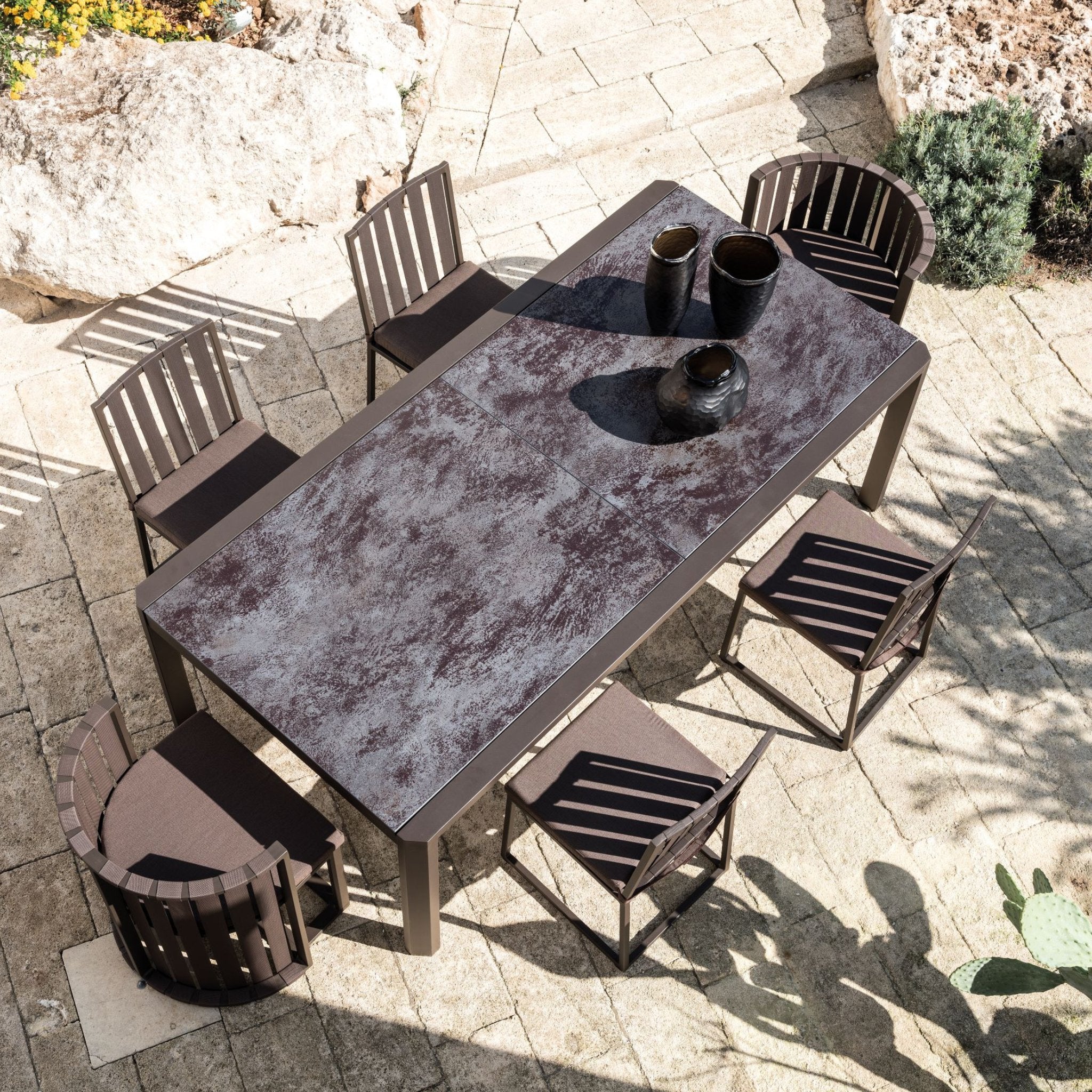 Luxury Contemporary Garden Dining Armchair | Braid Metropolitan Dining Chair | 104.002