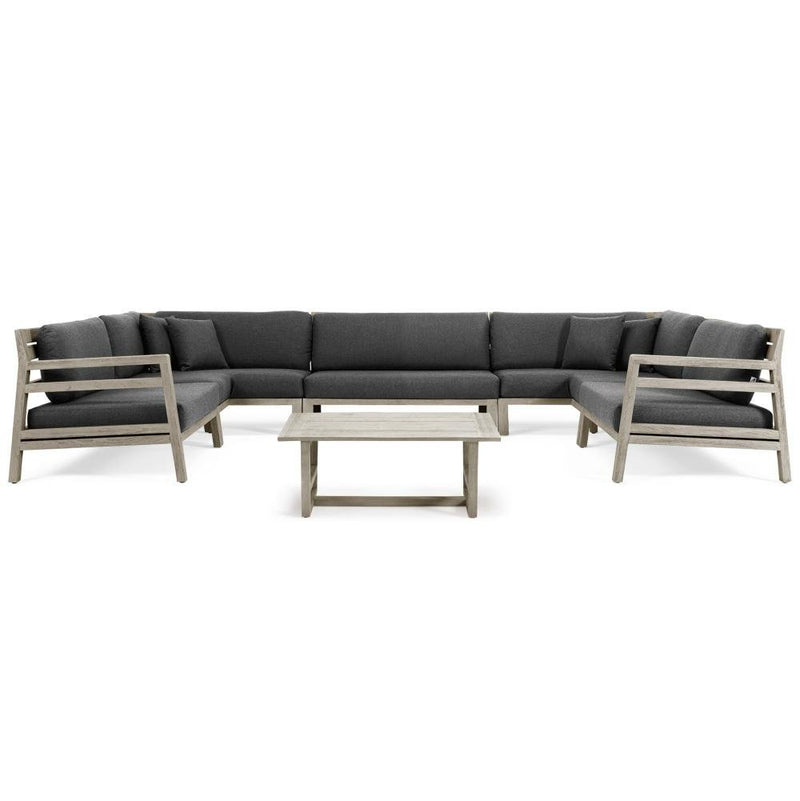 Luxury Teak Modular Deep Seat Sofa Set | Ethimo Costes Sofa 