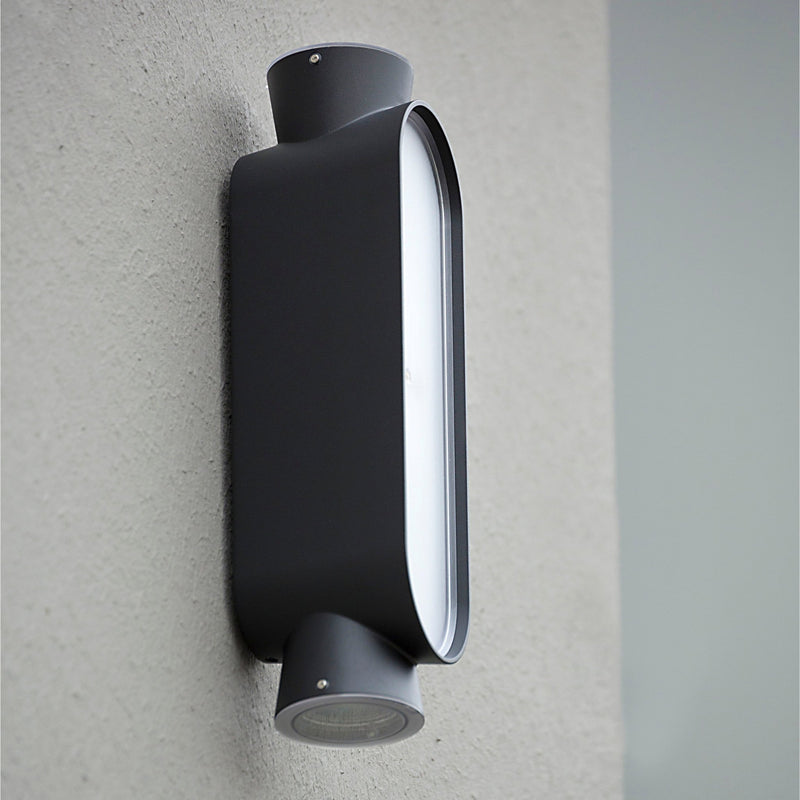 Metal Patio Security Wall Light In Fun Colours | Roger Pradier Ibuk Wall Lamp