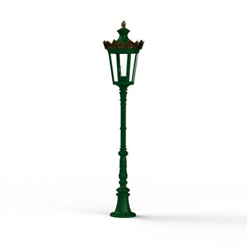 Metal Victorian Lantern Floor Lamp IP65 | Roger Pradier Louvre M8