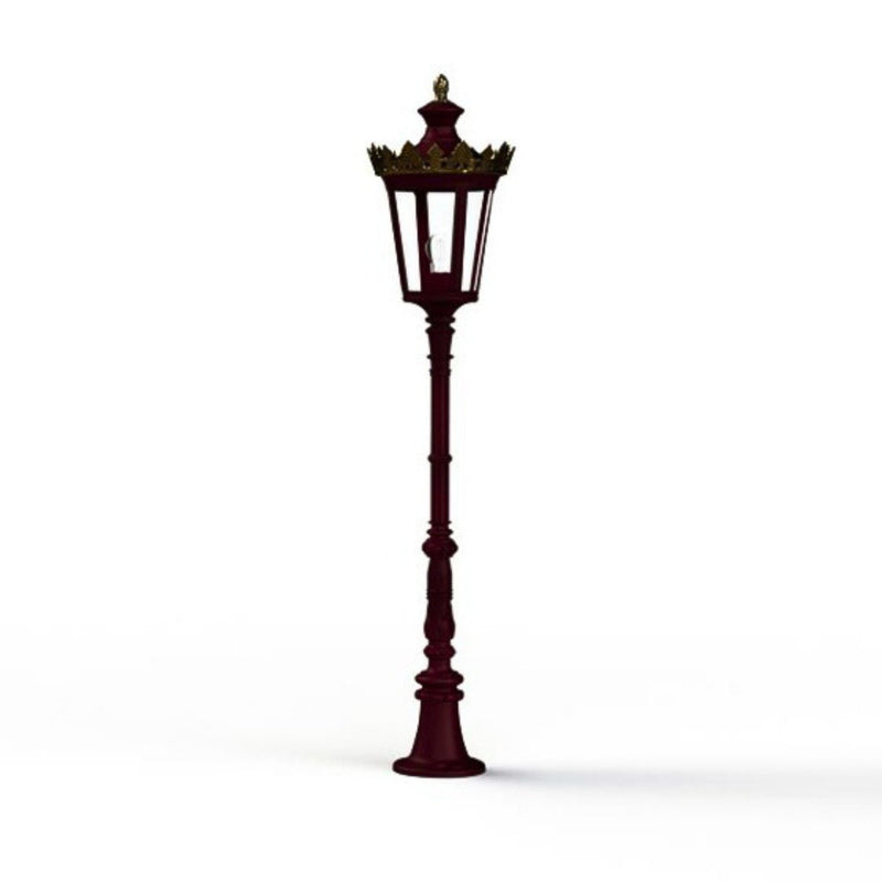 Metal Victorian Lantern Floor Lamp IP65 | Roger Pradier Louvre M8