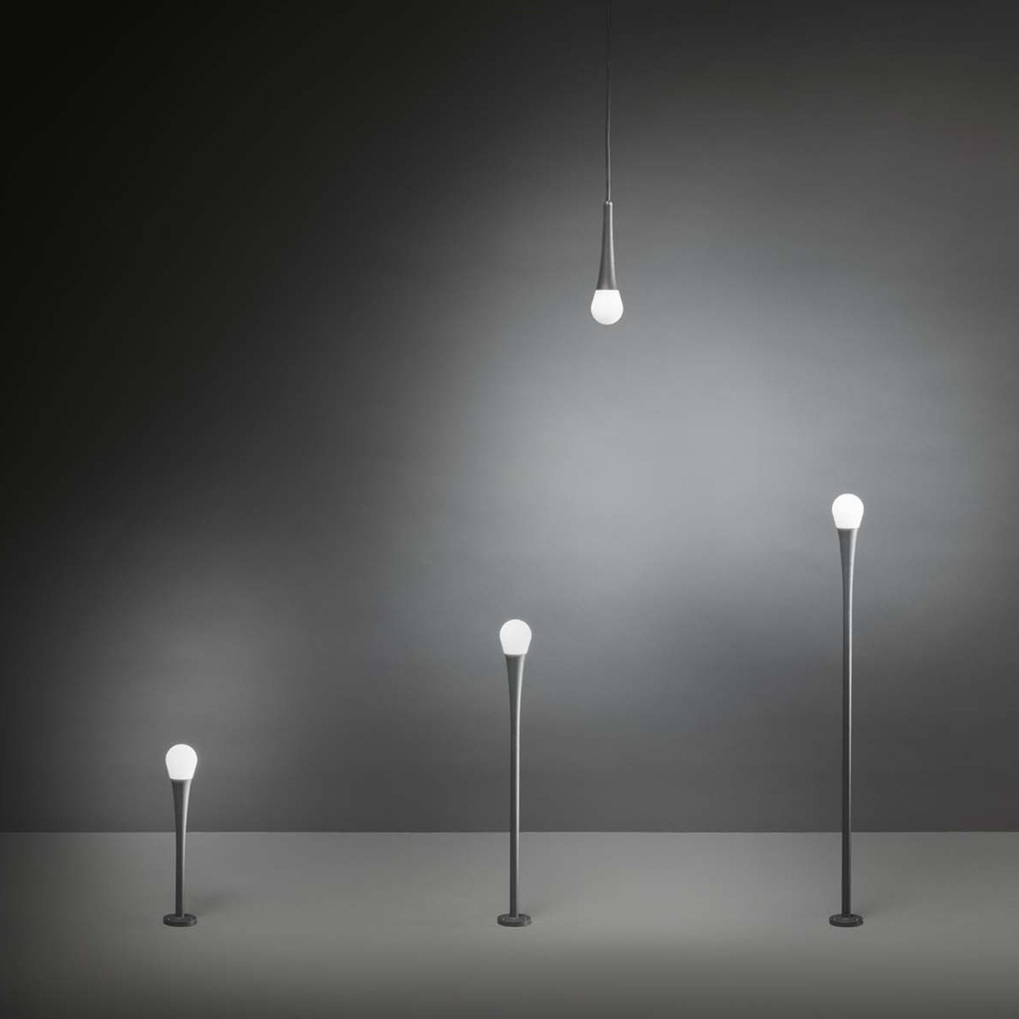 Modern Aluminium Slim Garden Bollard IP 65 | Landa Firefly Outdoor Floor Lamp 
