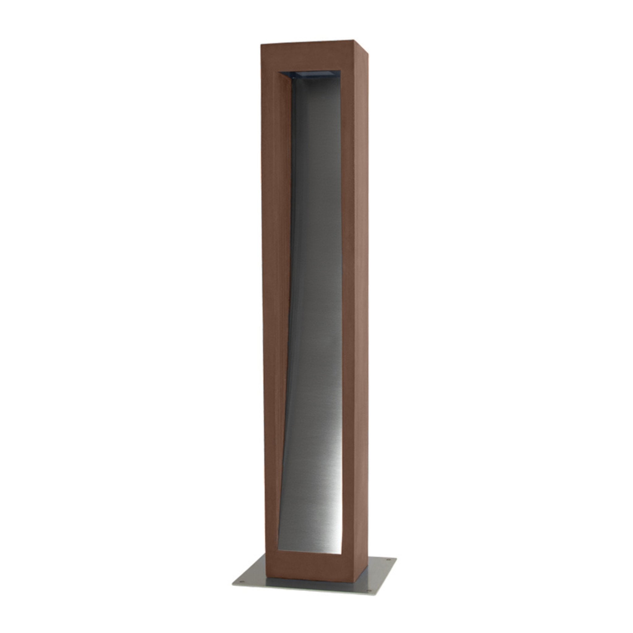 Modern Industrial LED Concrete Outdoor Bollard IP65 | 9010 MONO 1103A