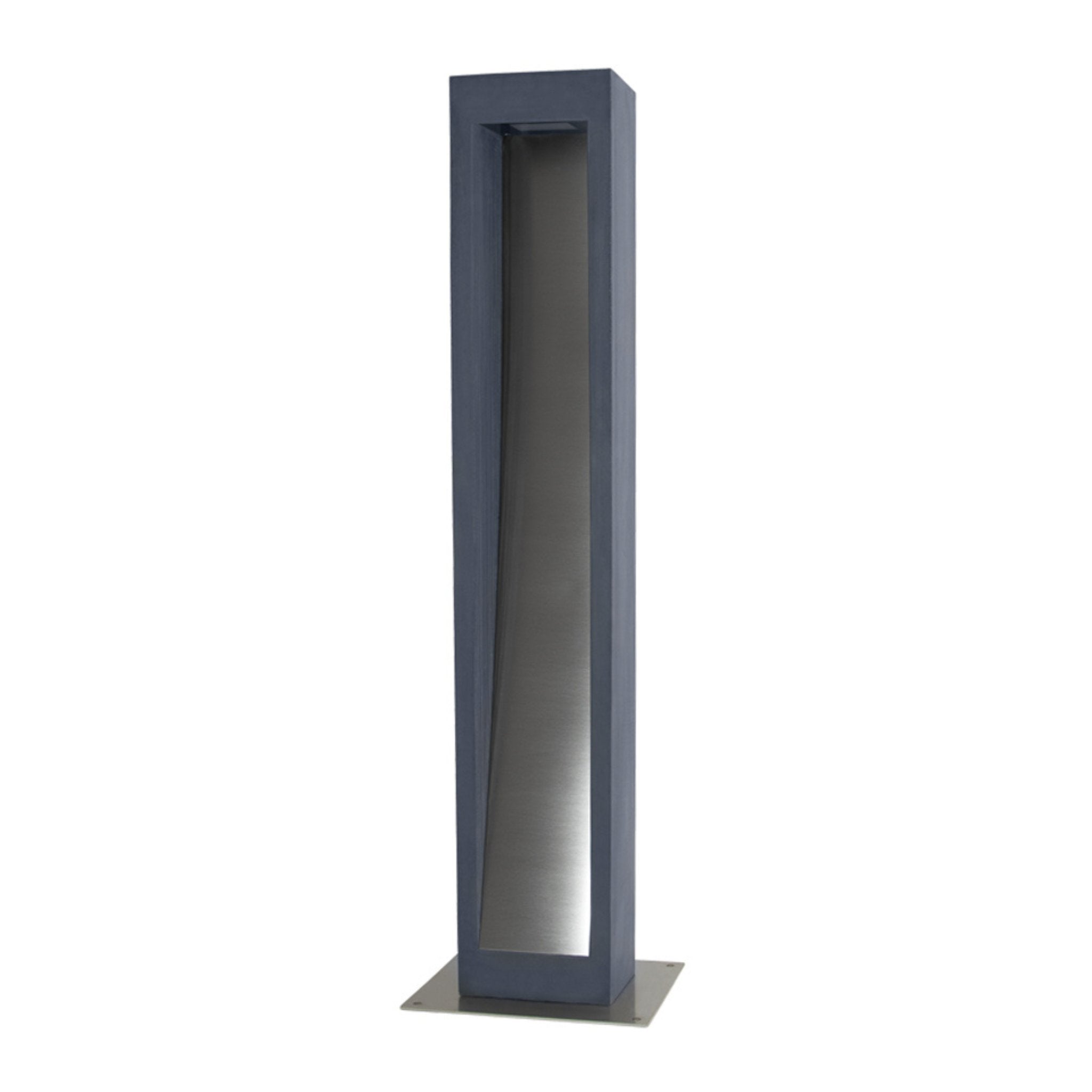 Modern Industrial LED Concrete Outdoor Bollard IP65 | 9010 MONO 1103A
