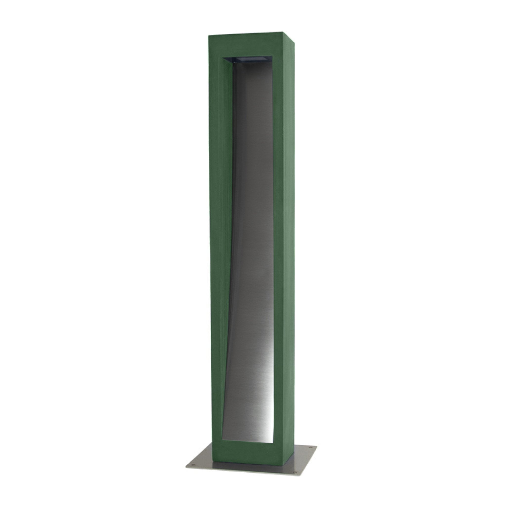 Modern Industrial LED Concrete Outdoor Bollard IP65 | 9010 MONO 1103A