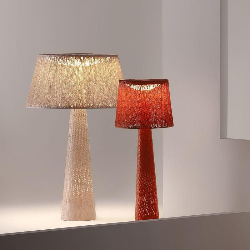 Modern Woven Garden LED Floor Lamp IP64 | Vibia Wind 4067
