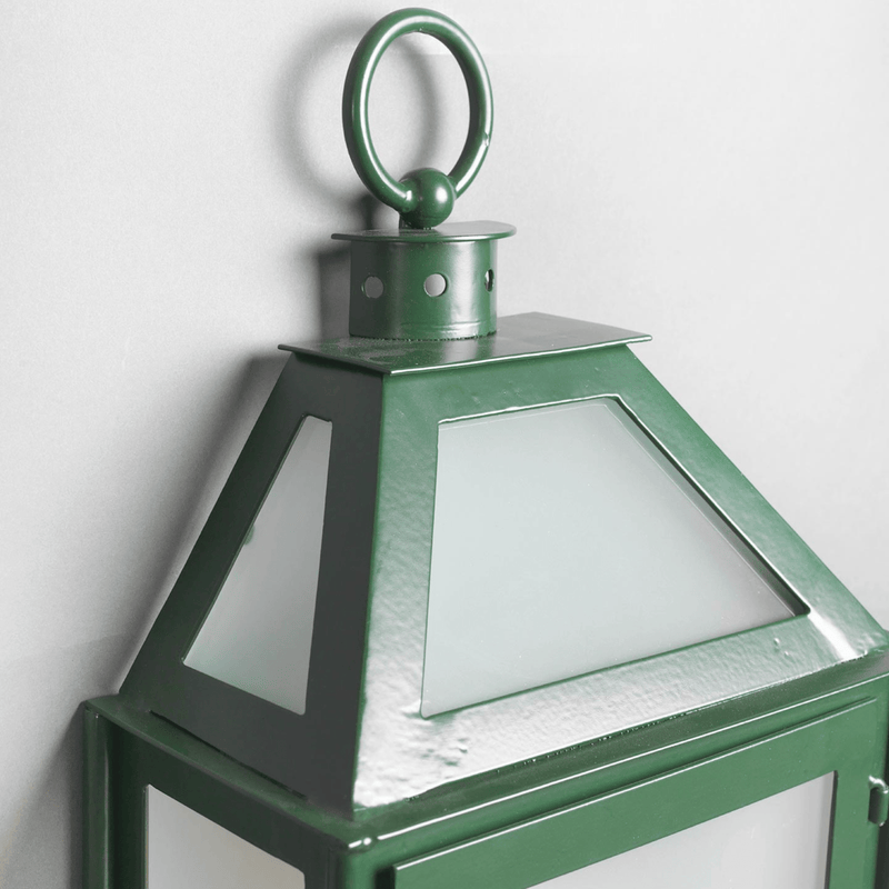 Officina Ciani VETRI SOPRA Outdoor Wall Light | Luxury Garden Lantern | High-End Iron Wall Light | Designed and Made in Italy