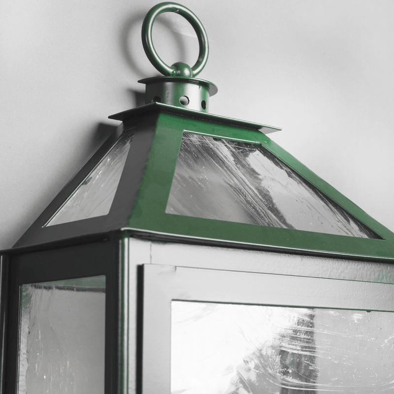 Officina Ciani VETRI SOPRA Traditional Iron Outdoor Wall Light | High End Outdoor Wall Lamp | Luxury Metal Patio Lighting | Designed and Made in Italy