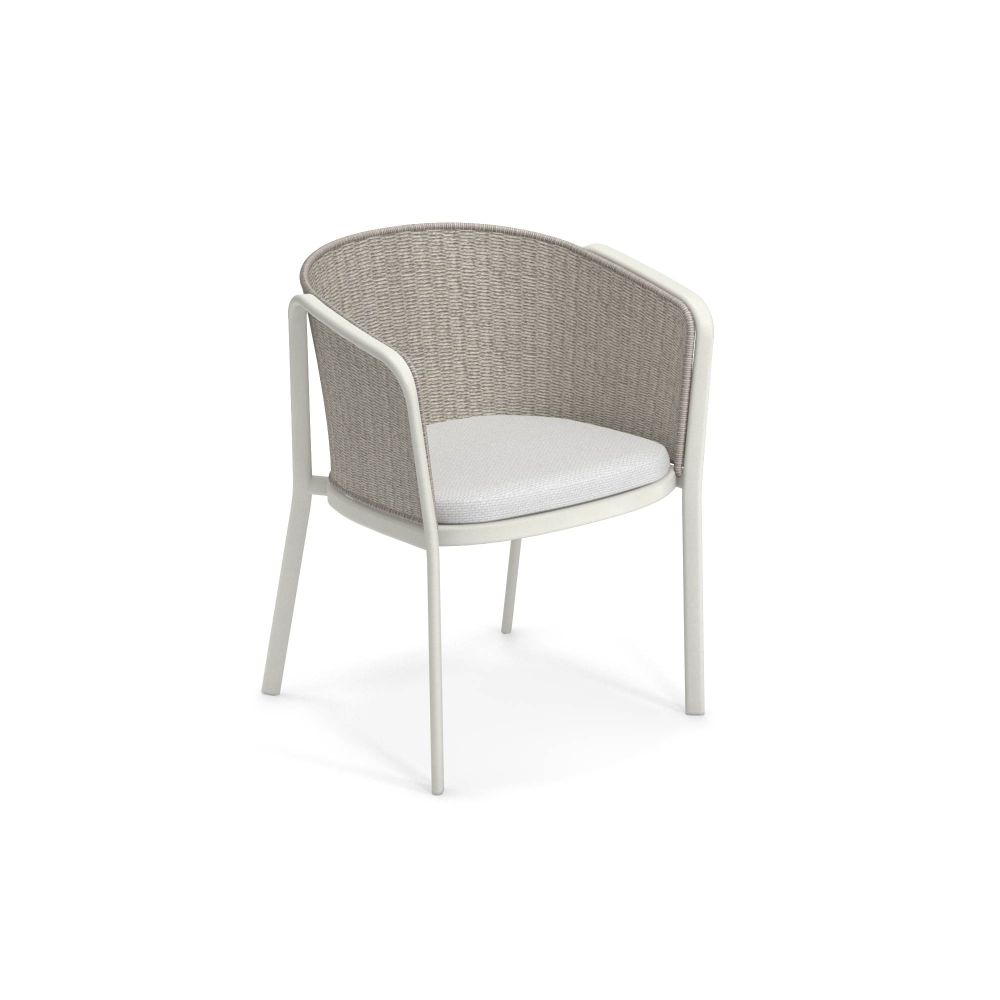 Premium Rope & Aluminium Outdoor Dining Chair | EMU Carousel Dining Chair | 1212