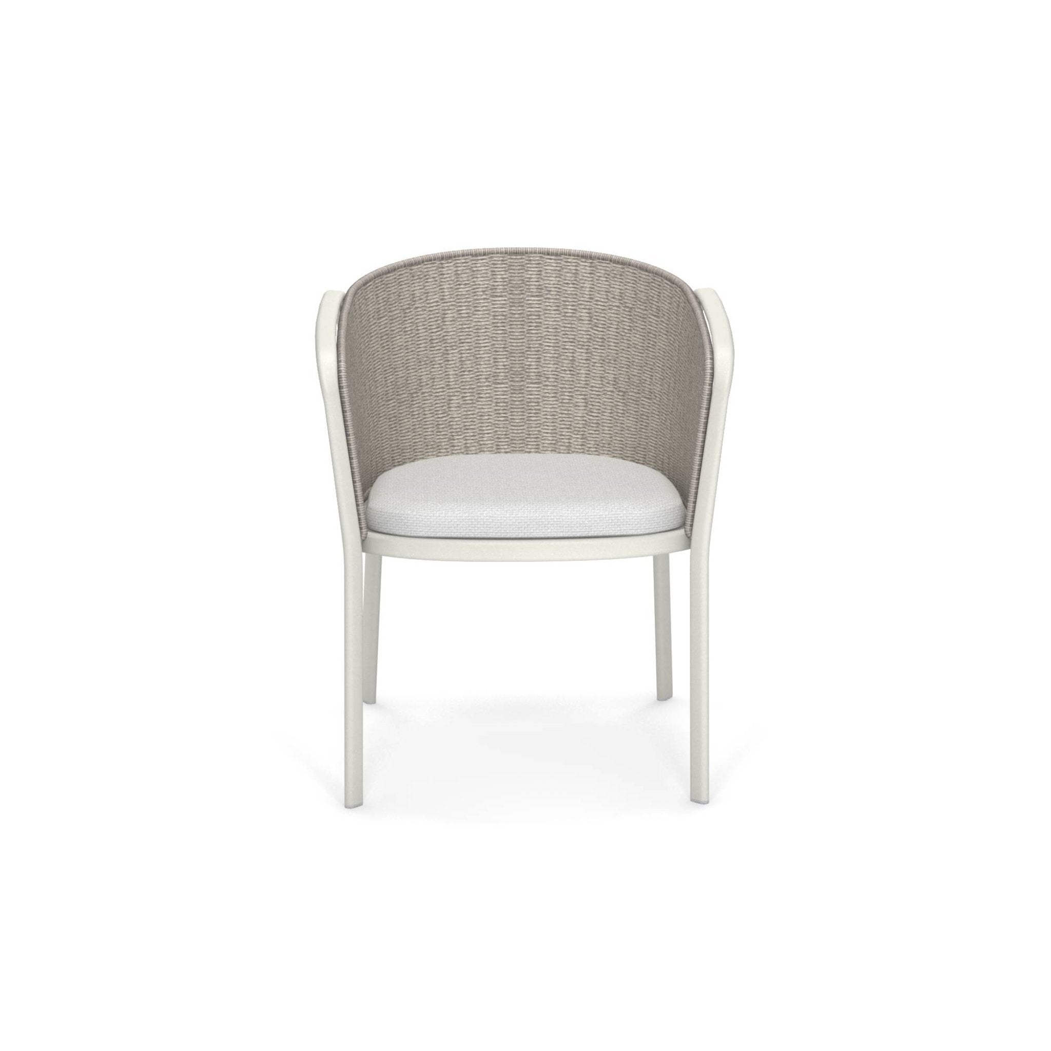 Premium Rope & Aluminium Outdoor Dining Chair | EMU Carousel Dining Chair | 1212