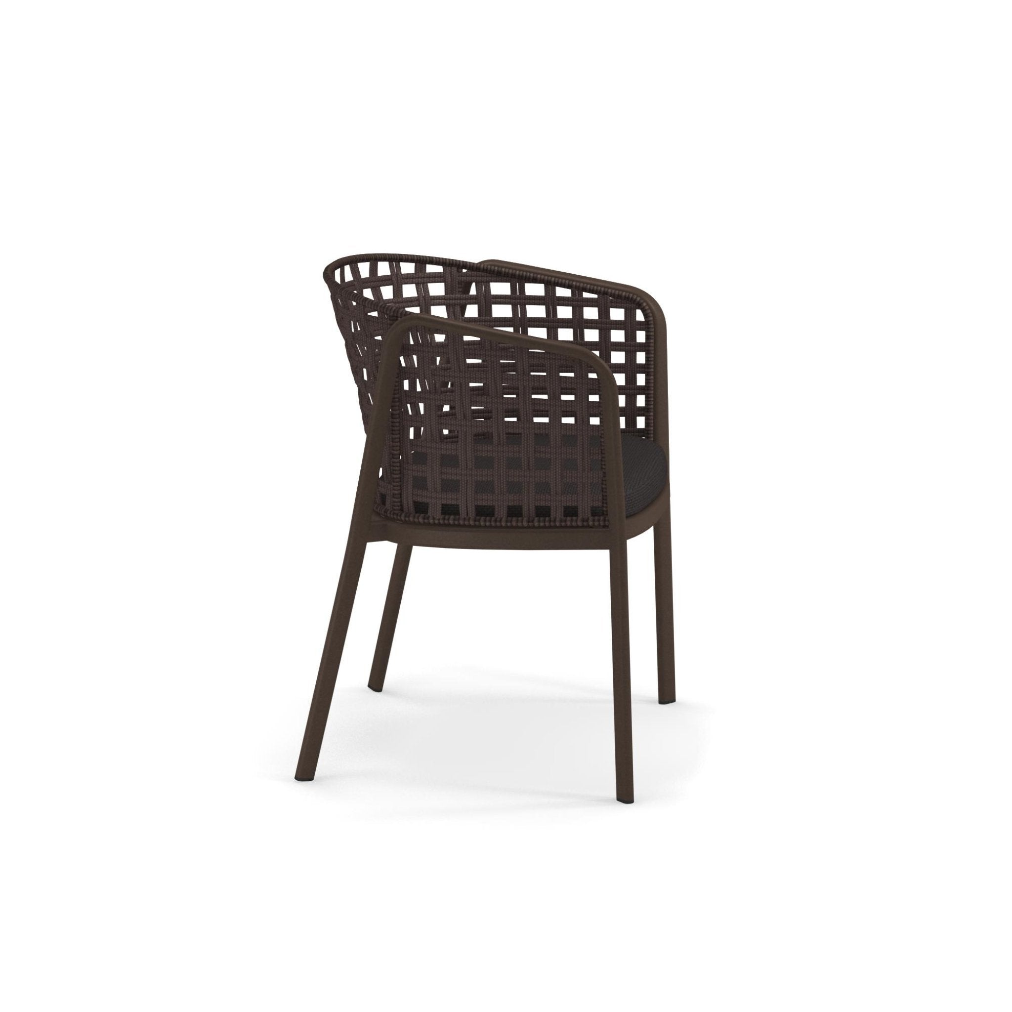 Premium Rope & Aluminium Outdoor Dining Chair | EMU Carousel Dining Chair | 1213