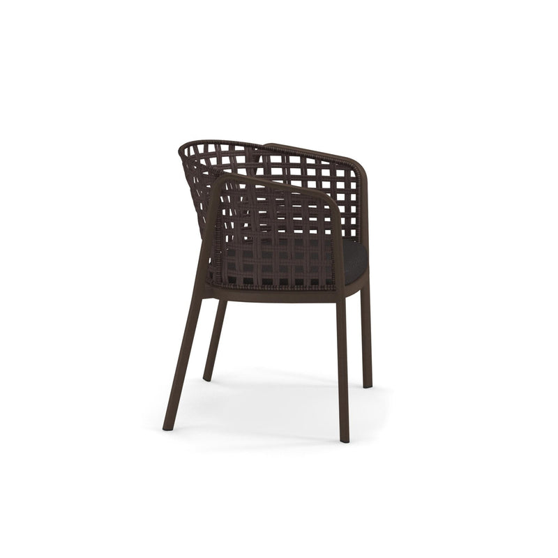 Premium Rope & Aluminium Outdoor Dining Chair | EMU Carousel Dining Chair | 1213