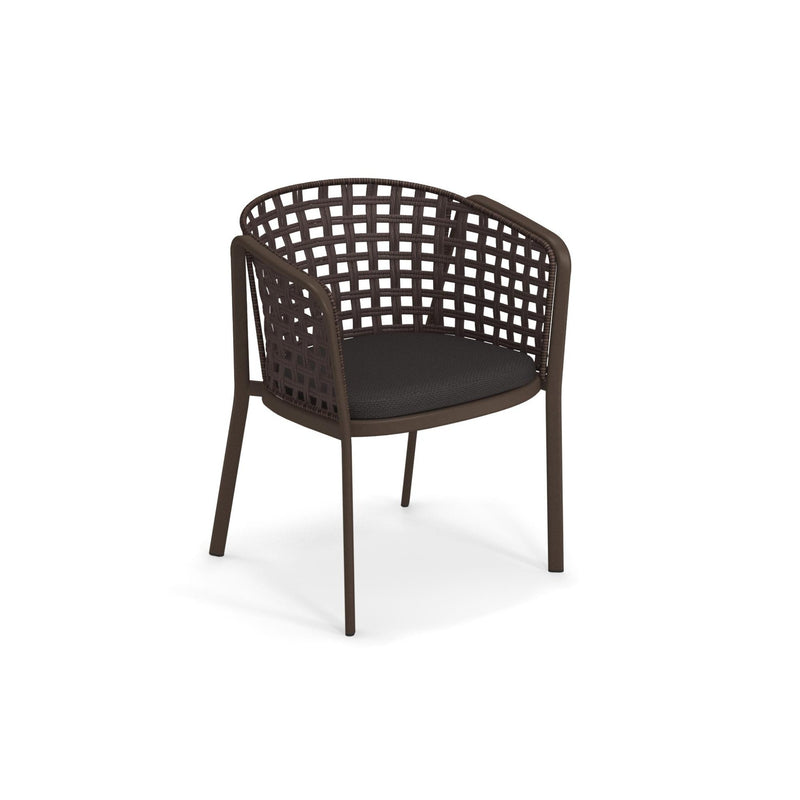 Premium Rope & Aluminium Outdoor Dining Chair | EMU Carousel Dining Chair | 1213