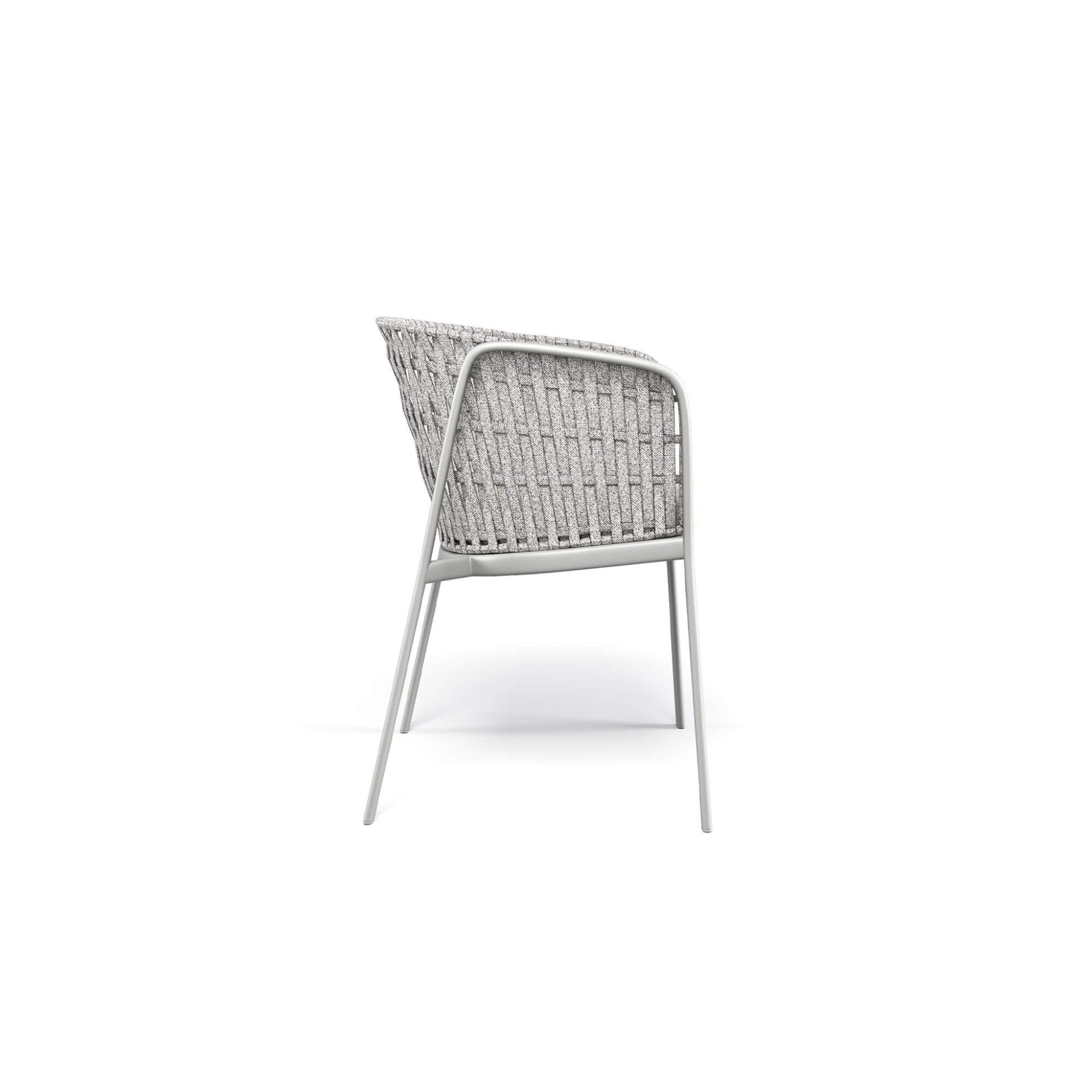 Premium Rope & Aluminium Outdoor Dining Chair | EMU Carousel Dining Chair | 1214
