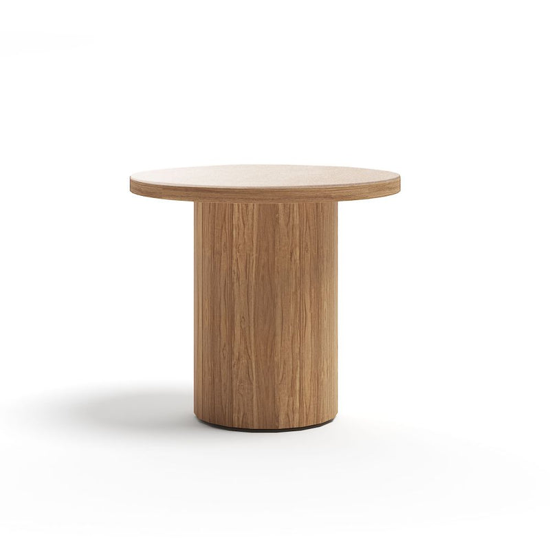 Premium Teak Side Table with Stone or Glazed Table Top | Frisbee Atmosphera | Luxury Garden