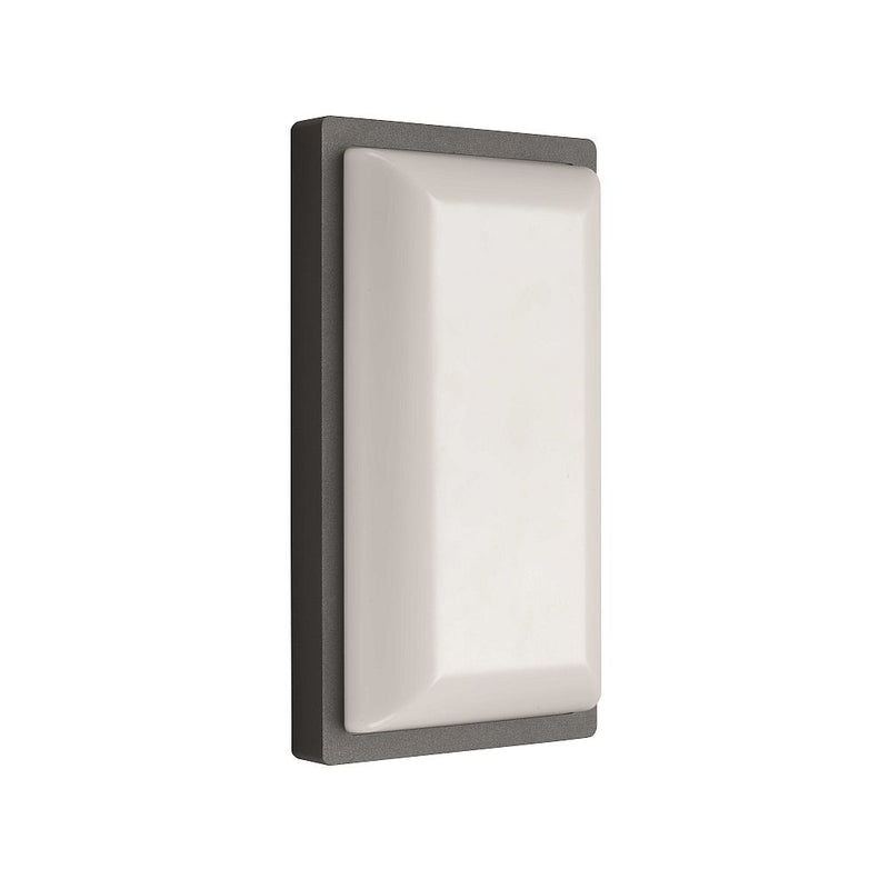 Rectangular Graphite Outdoor Security Light IP65 | Landa Kami LED Wall Lamp 3000k 4000k
