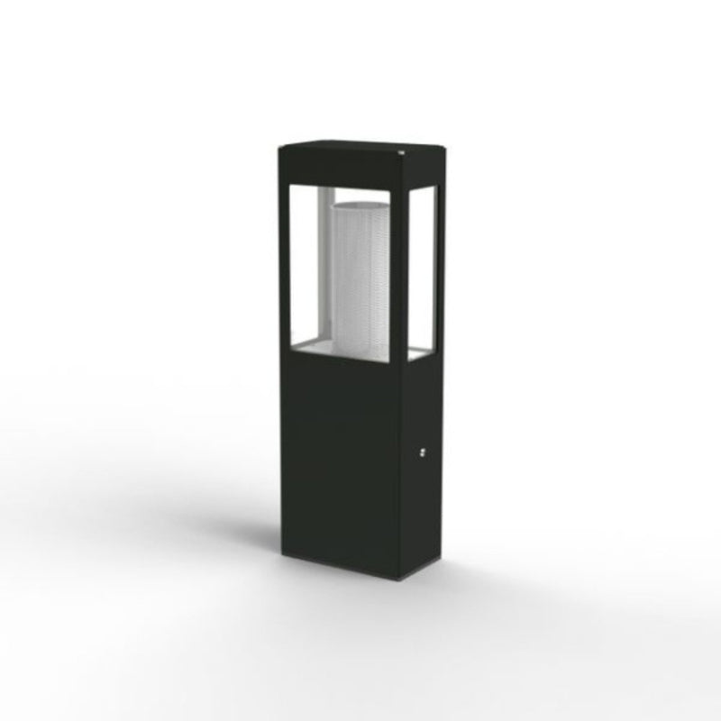 Roger Pradier Tetra M2 Dark Grey Modern Aluminium Small Exterior Bollard Light IP65