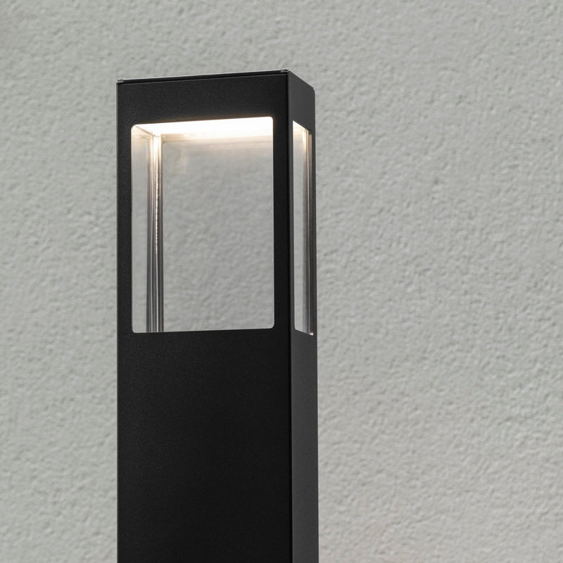 Roger Pradier Tetra M2 Modern Aluminium Small Exterior Bollard Light IP65 LED