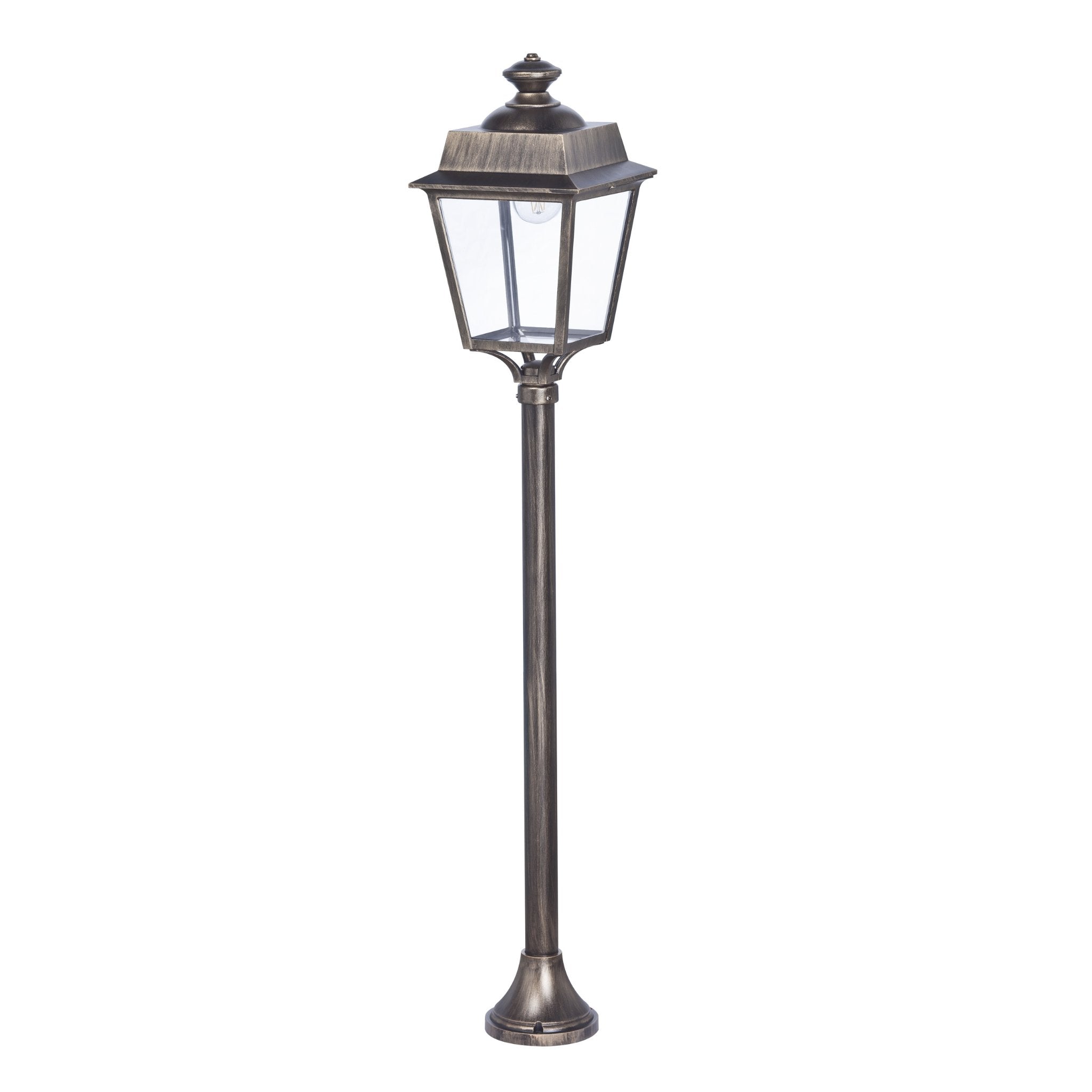 Small Metal Victorian Garden Lamp Post IP65 | Roger Pradier Place des Vosges 1 Evolution M10
