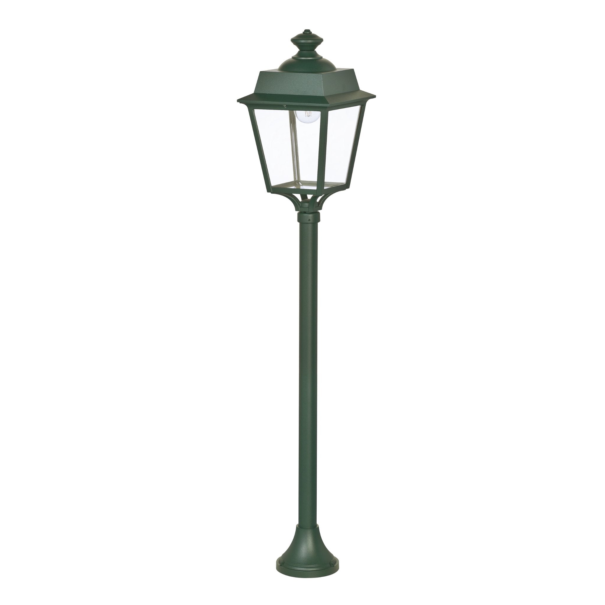 Small Metal Victorian Garden Lamp Post IP65 | Roger Pradier Place des Vosges 1 Evolution M10