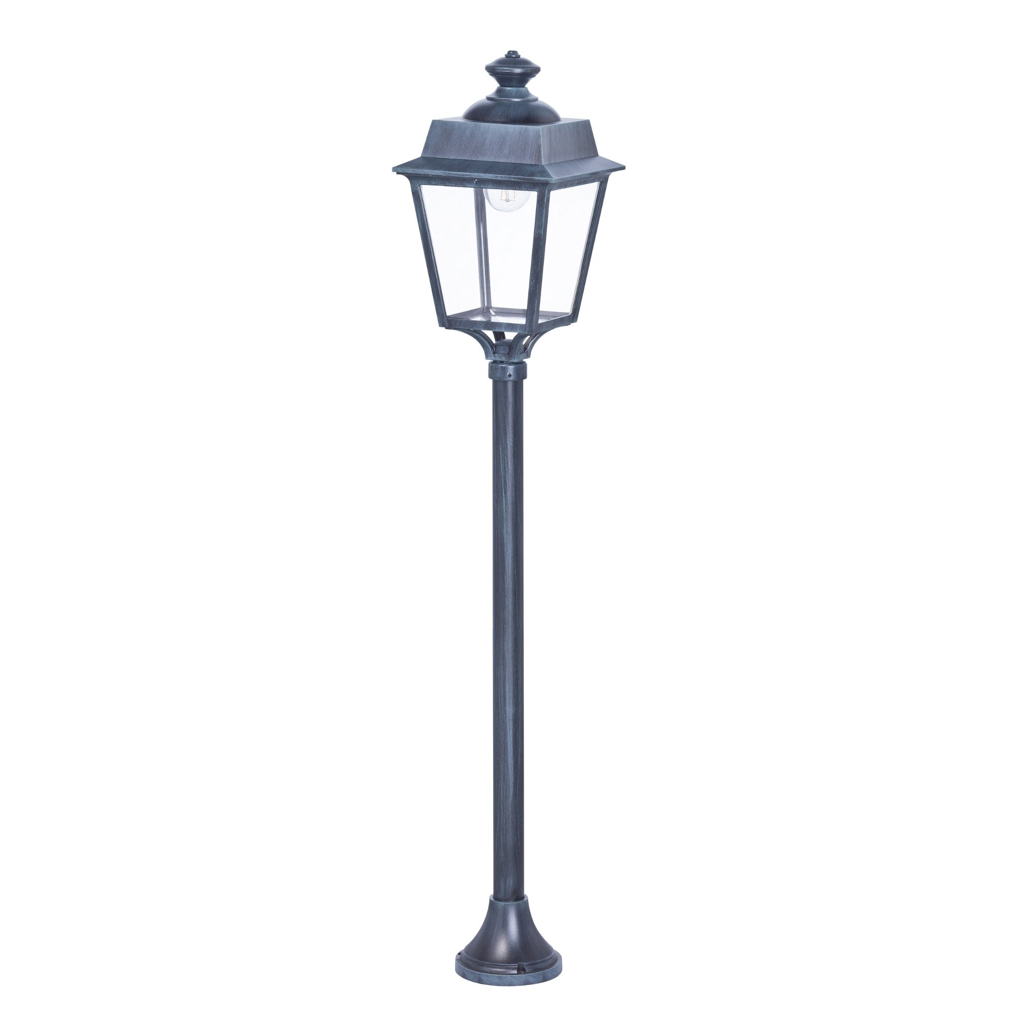 Small Metal Victorian Garden Lamp Post IP65 | Roger Pradier Place des Vosges 1 Evolution M10