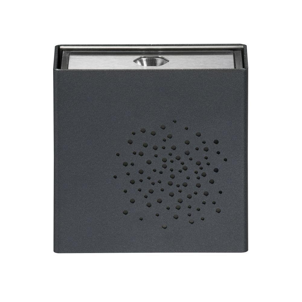 Small Powder-Coated Square Outdoor Wall Light | Roger Pradier Klint M3