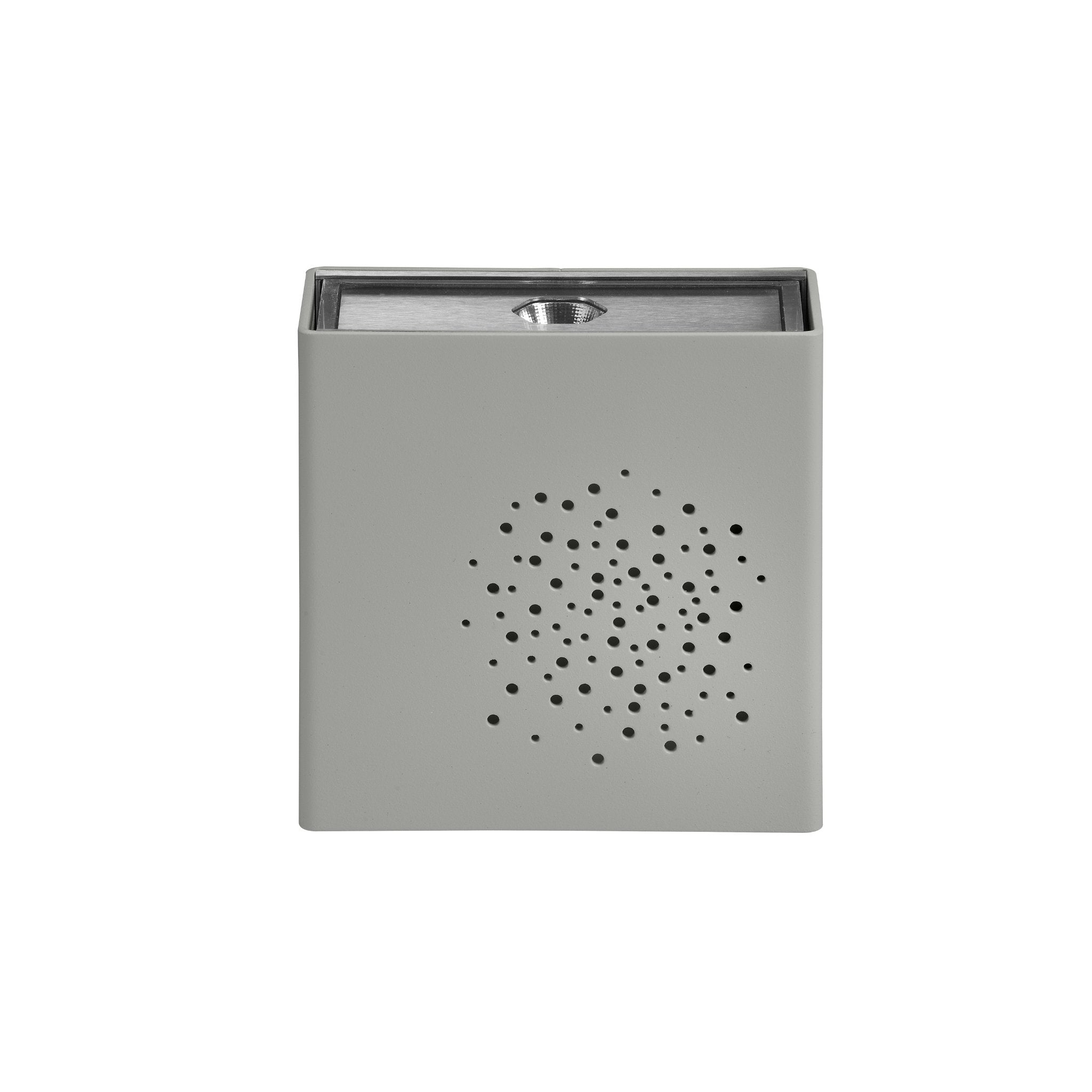 Small Powder-Coated Square Outdoor Wall Light | Roger Pradier Klint M3