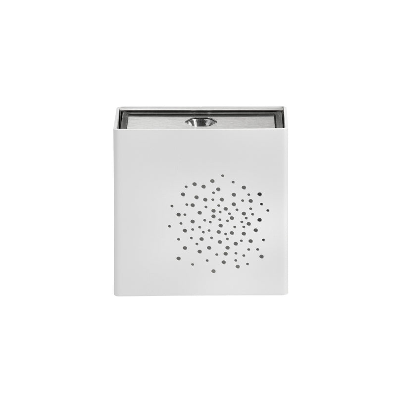 Small Powder-Coated Square Outdoor Wall Light | Roger Pradier Klint M3