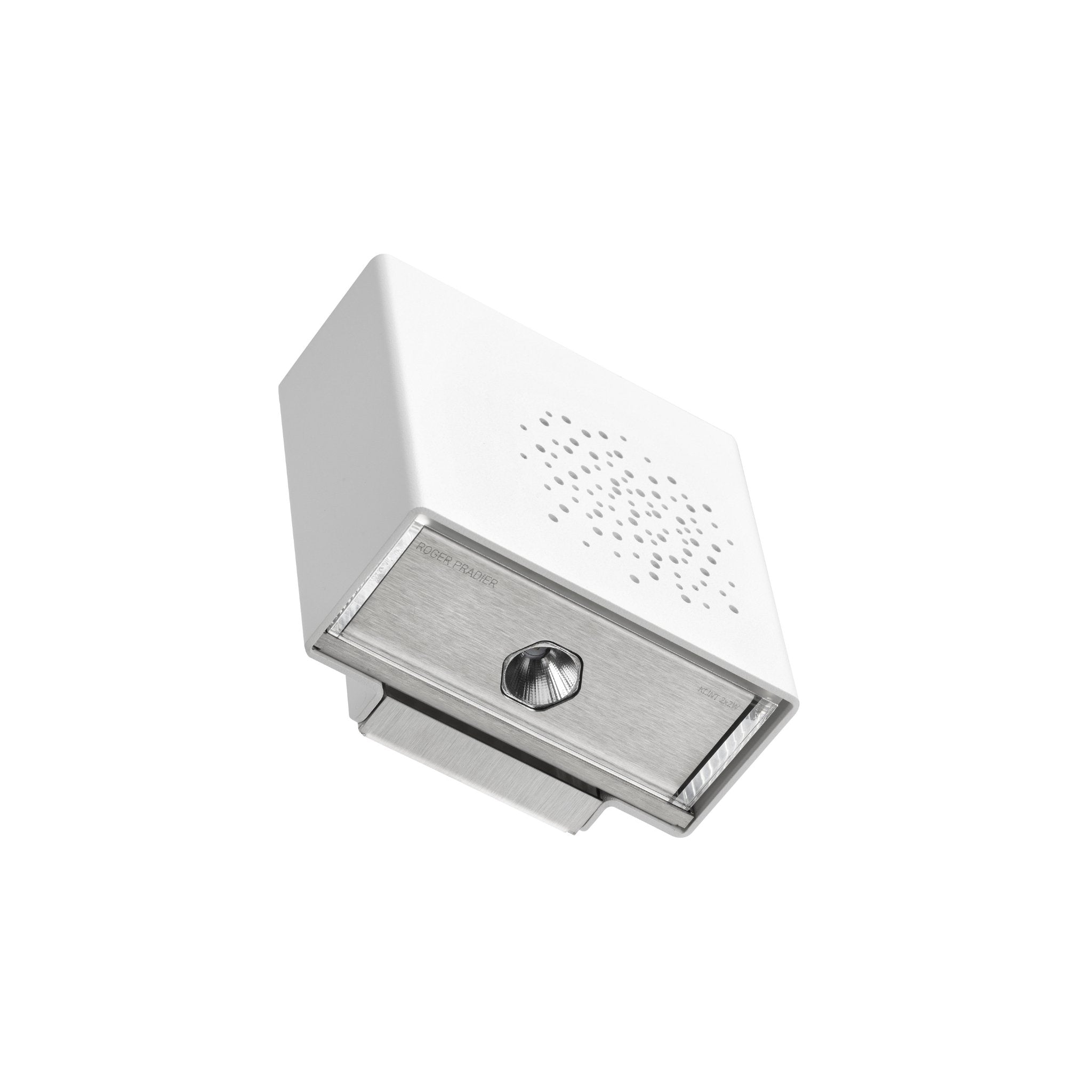 Small Powder-Coated Square Outdoor Wall Light | Roger Pradier Klint M3