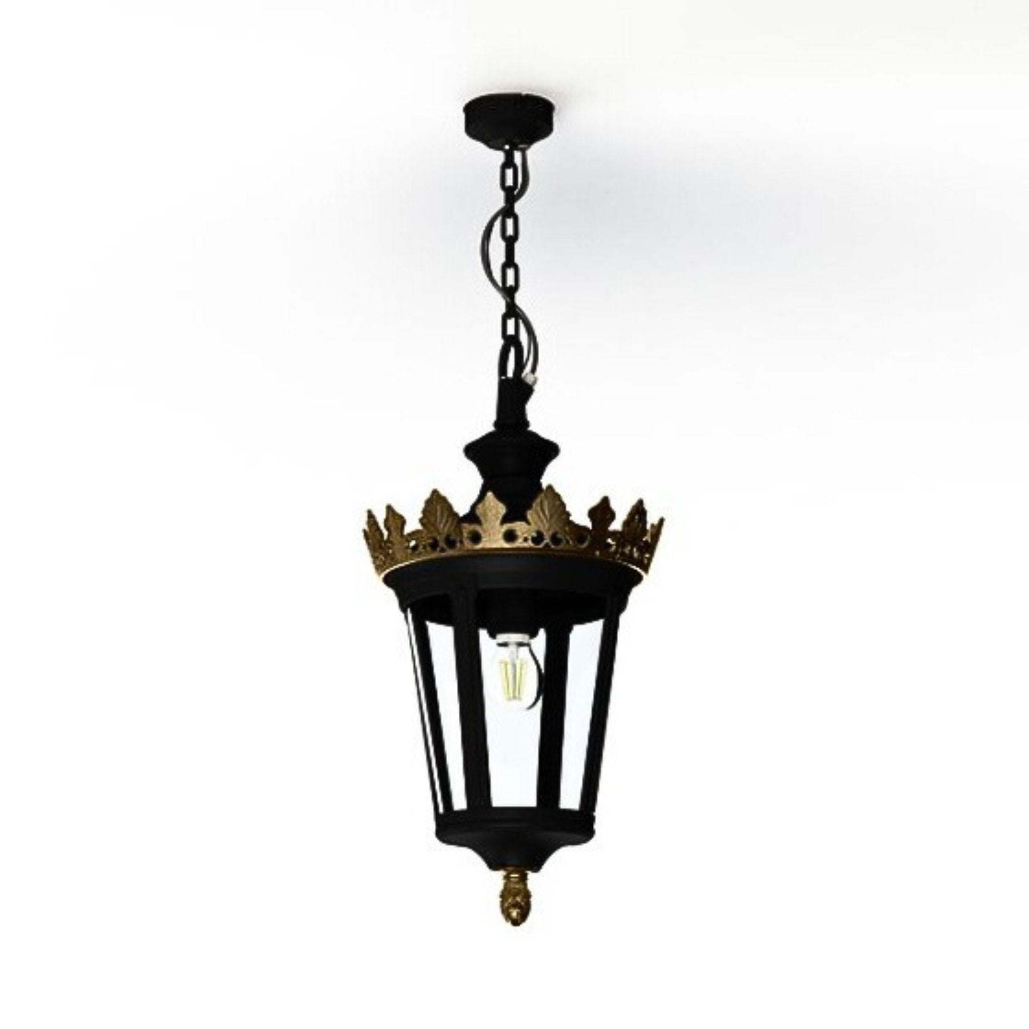 Traditional Metal Garden Ceiling Pendant IP65 | Roger Pradier Louvre Ceiling Pendant M1
