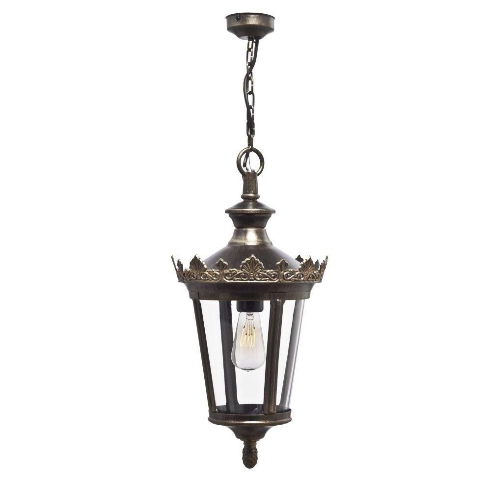 Traditional Metal Garden Ceiling Pendant IP65 | Roger Pradier Louvre Ceiling Pendant M1