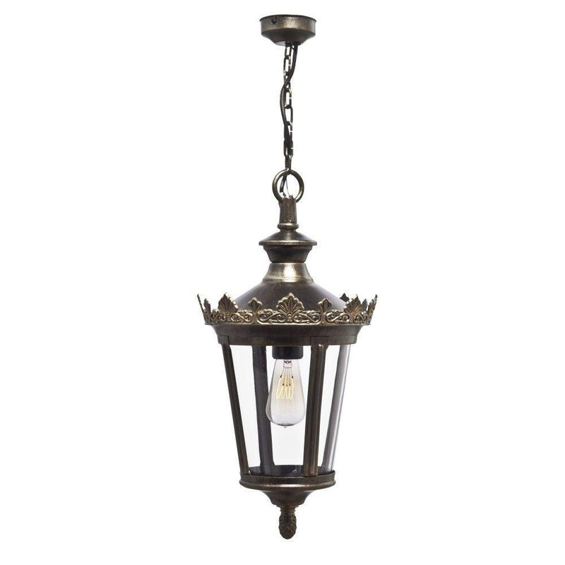 Traditional Metal Garden Ceiling Pendant IP65 | Roger Pradier Louvre Ceiling Pendant M1