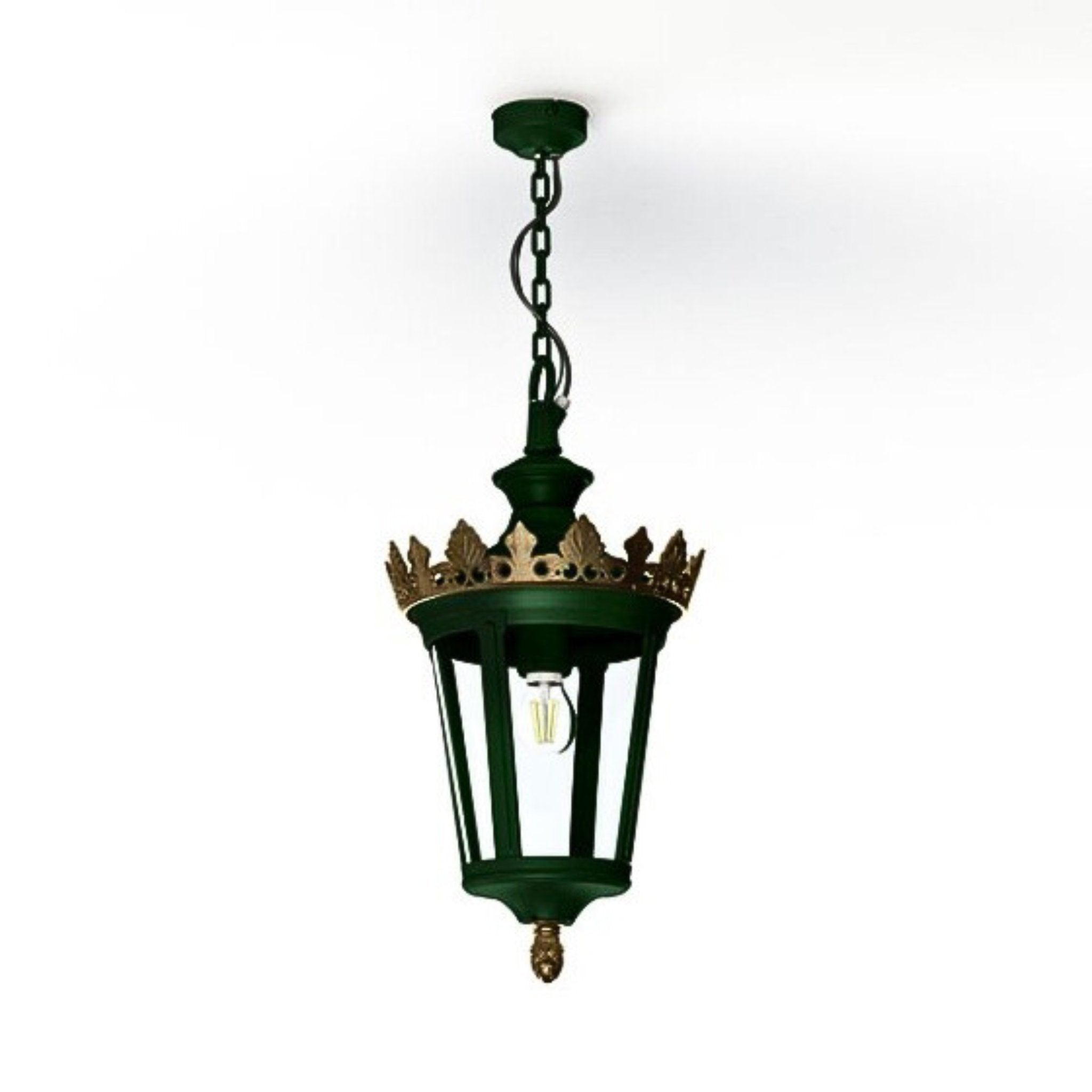 Traditional Metal Garden Ceiling Pendant IP65 | Roger Pradier Louvre Ceiling Pendant M1