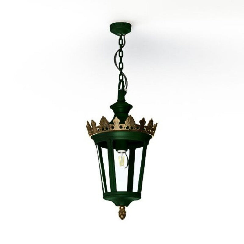 Traditional Metal Garden Ceiling Pendant IP65 | Roger Pradier Louvre Ceiling Pendant M1